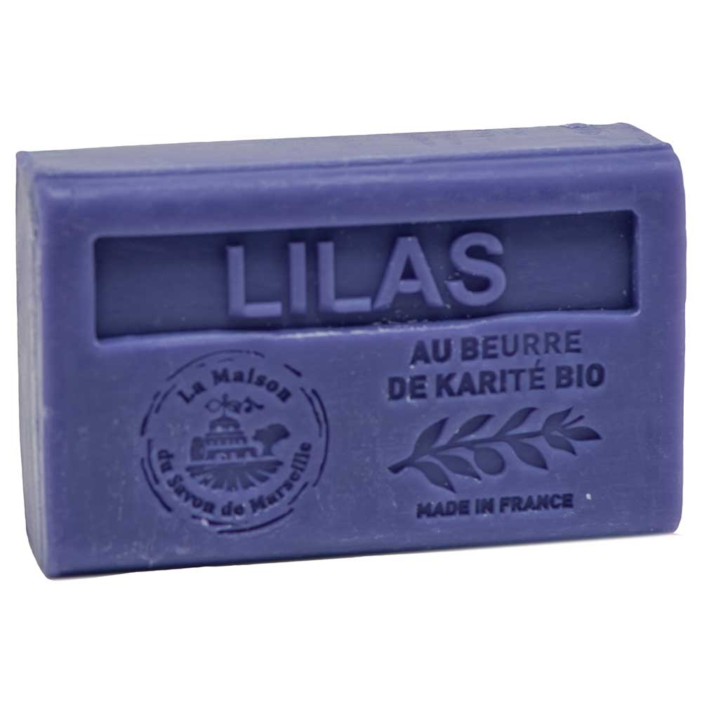 French Soap with Shea Butter, Lilac Fragrance, 125g