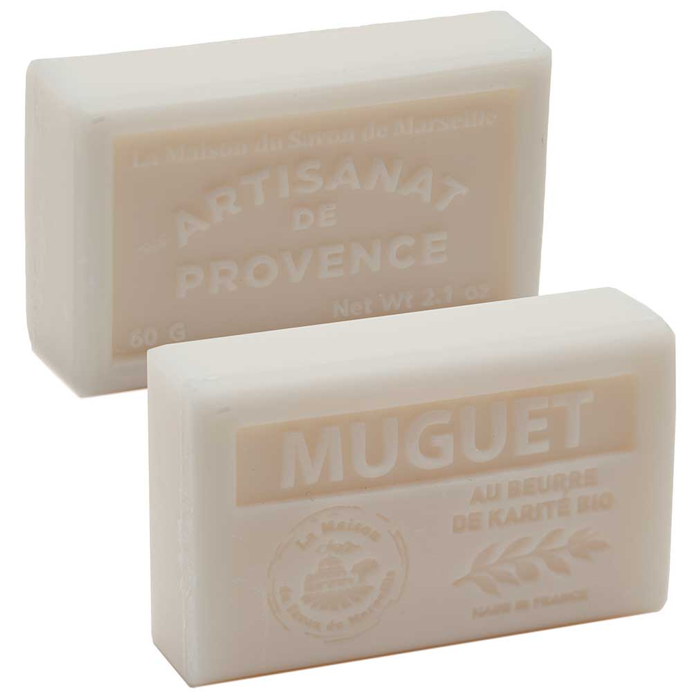 French Soap with Shea Butter, Lily of the Valley Fragrance, 60g