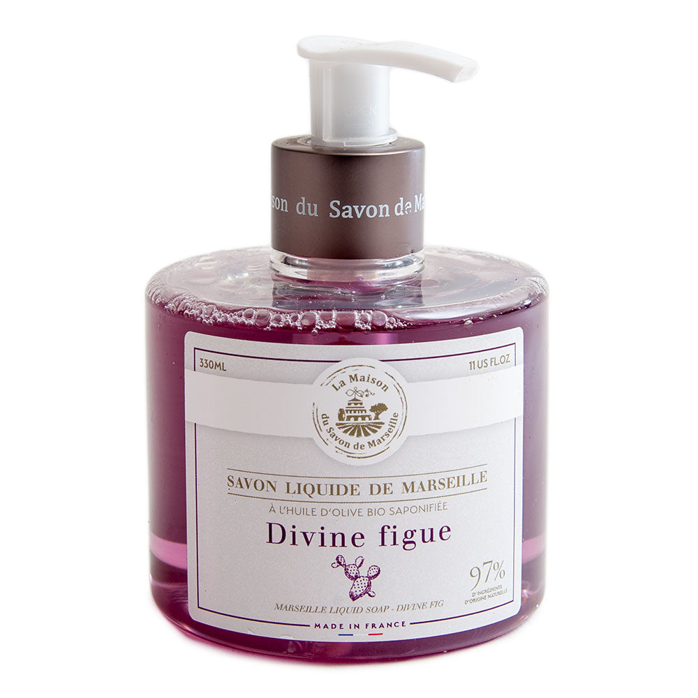 French Liquid Soap, Olive Oil, Prickly Pear Fragrance, 330ml
