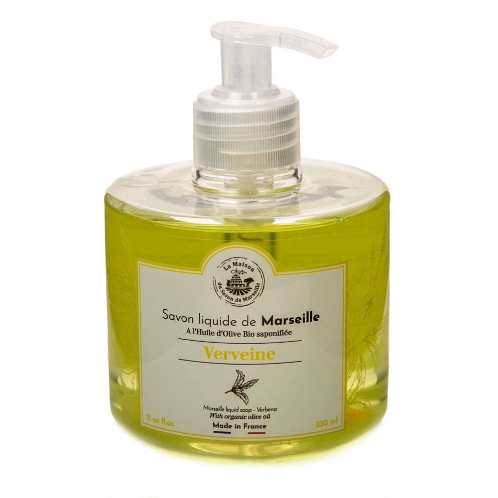 French Liquid Soap, Olive Oil, Verbena Fragrance, 330ml
