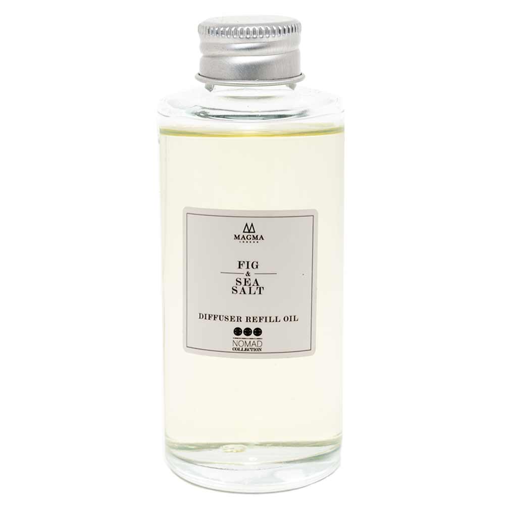 Luxury Essential Oil Reed Diffuser Refill, Fig and Sea Salt Fragrance, 100ml