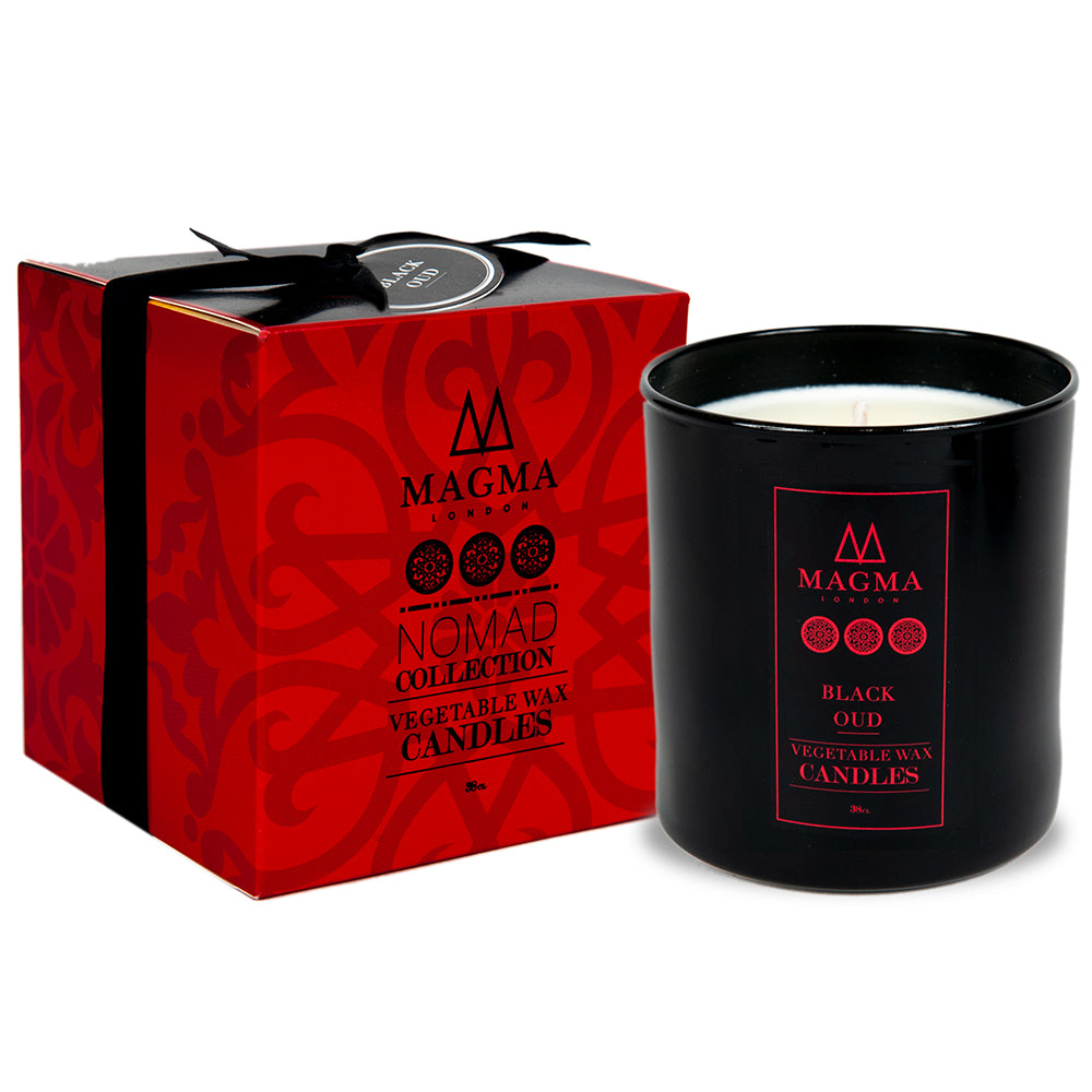 Scented Luxury Candles, Black Oud Fragrance, 380g