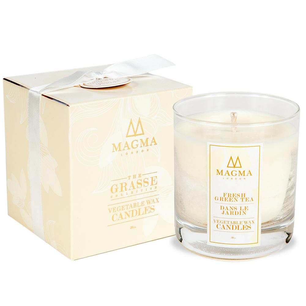 Scented Luxury Candles, Fresh Green Tea Fragrance, 380g