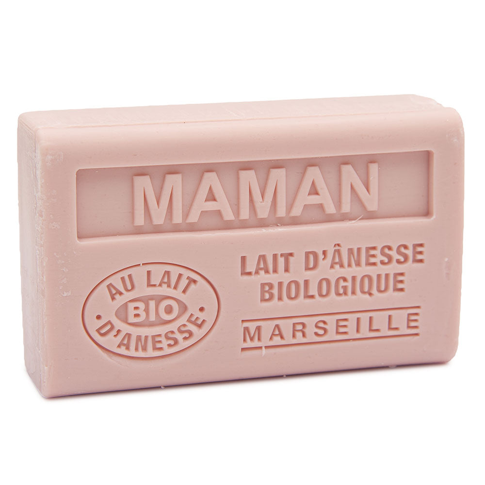 French Soap with Donkey Milk, Mother's (Maman)  Fragrance, 125g