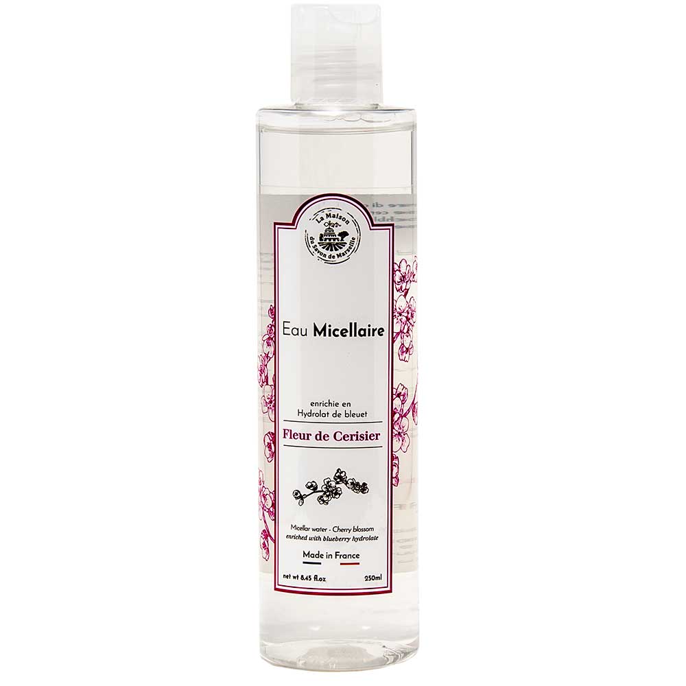 Micellar Cleansing Water, Cherry Blossom and Blueberry, 250ml