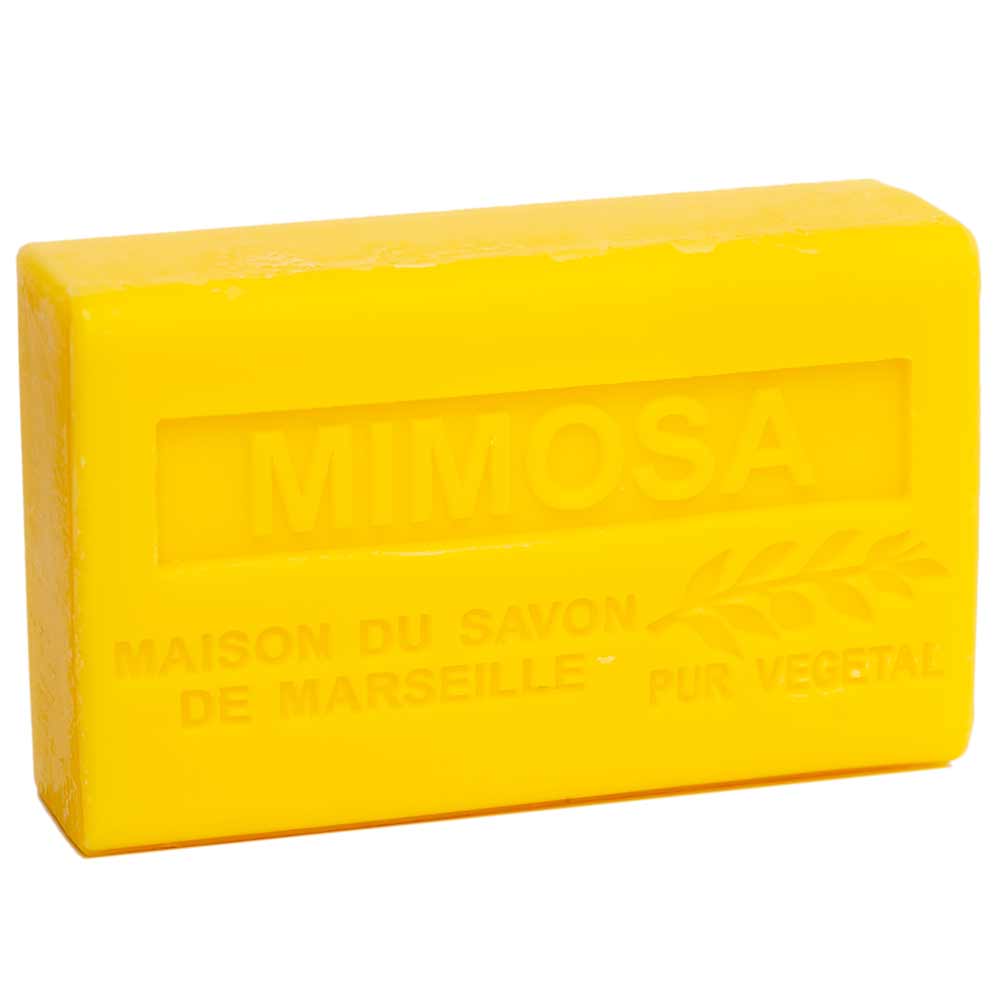 French Soap with Shea Butter, Mimosa Fragrance, 125g