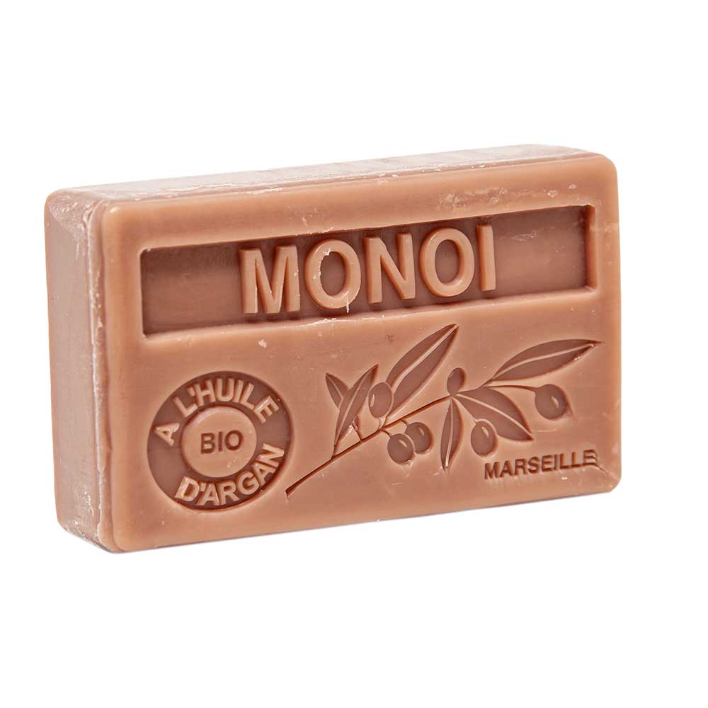 French Soap with Argan Oil, Monoi Fragrance, 100g