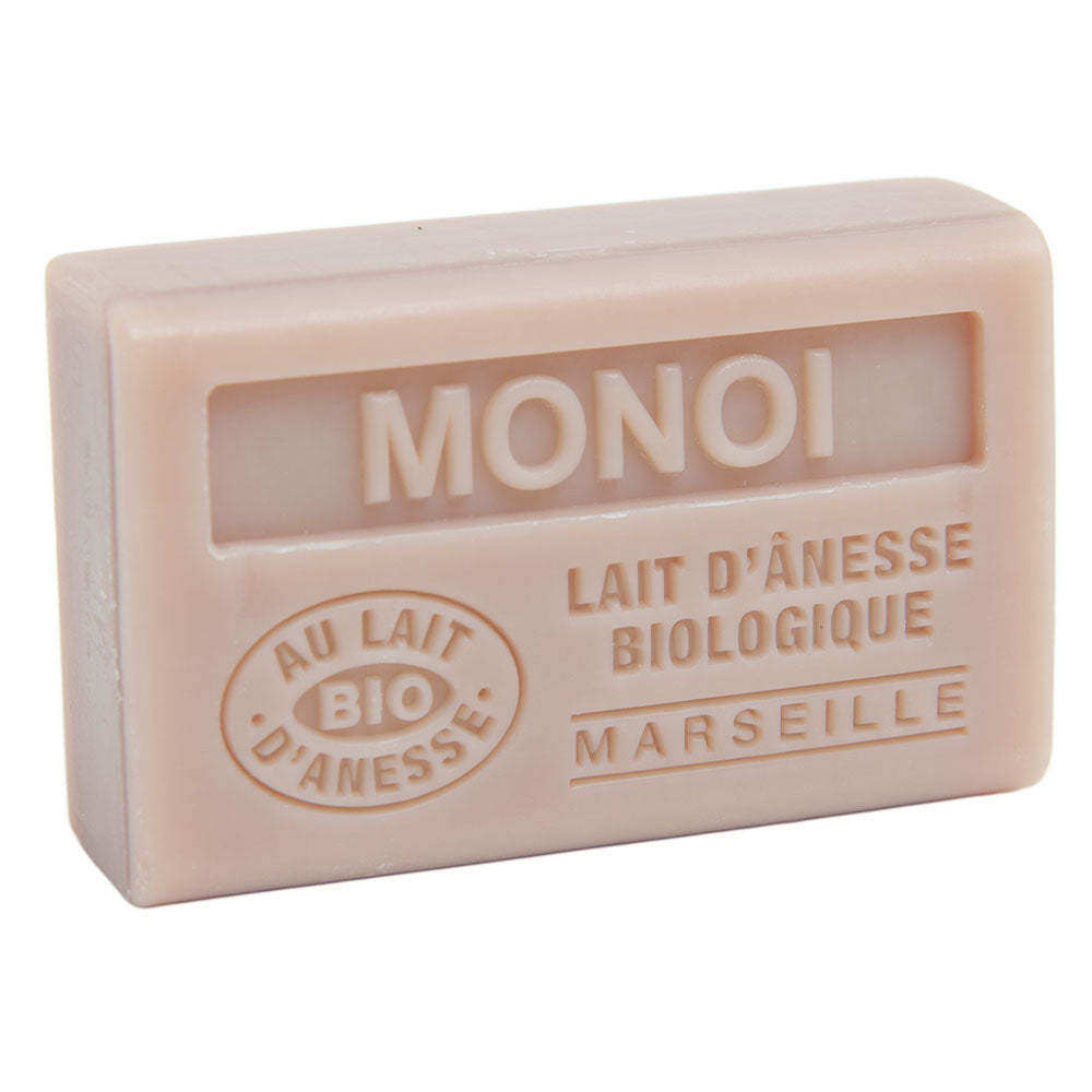 French Soap with Donkey Milk, Monoi Fragrance, 60g