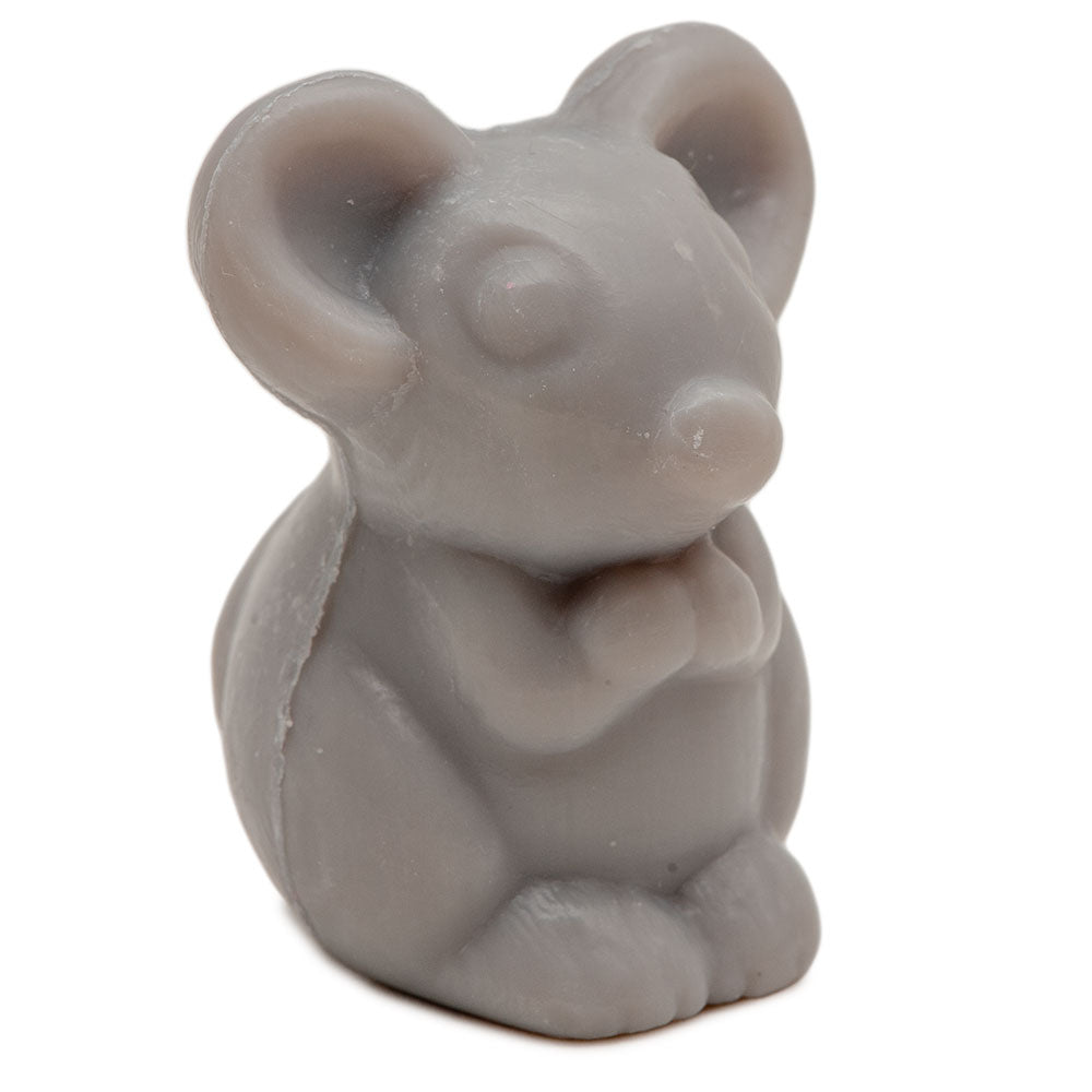 French Mouse Shaped Soap, Raspberry Fragrance, 20g