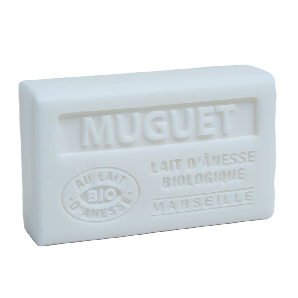 French Soap with Donkey Milk, Lily of the Valley Fragrance, 60g