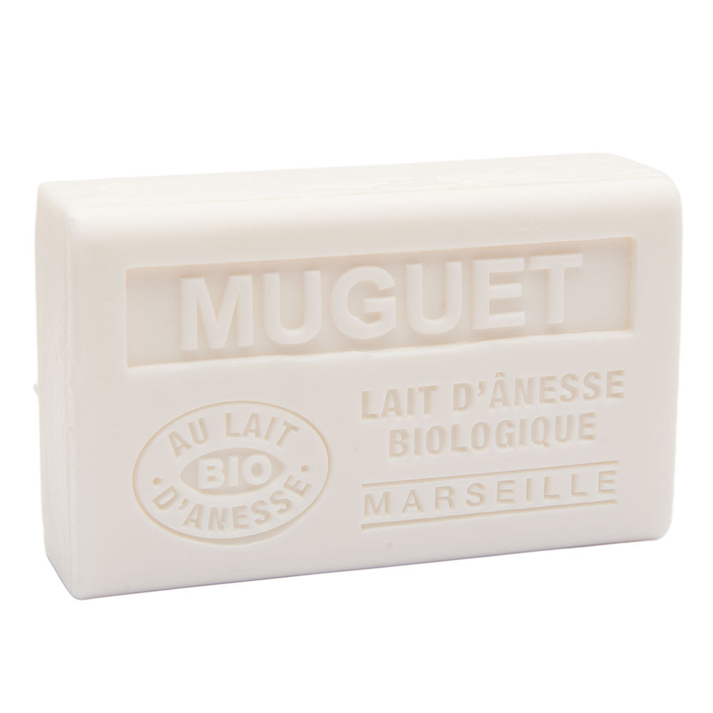 French Soap with Donkey Milk, Lily of the Valley Fragrance, 125g