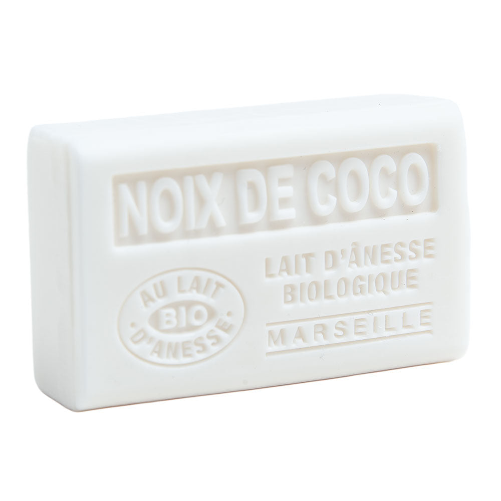 French Soap with Donkey Milk, Coconut Fragrance, 60g