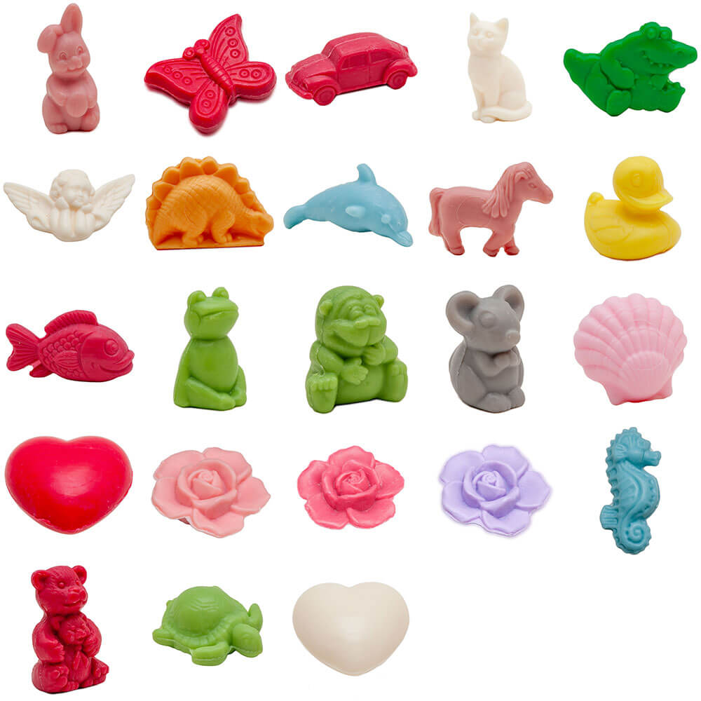 French Turtle Shaped Soap, Apple  Fragrance, 20g