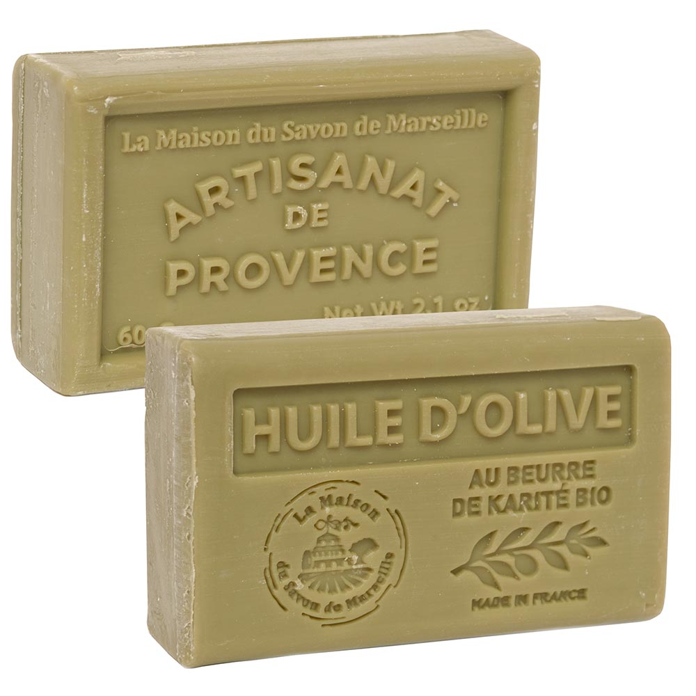 French Soap with Shea Butter, Olive Oil Fragrance, 60g