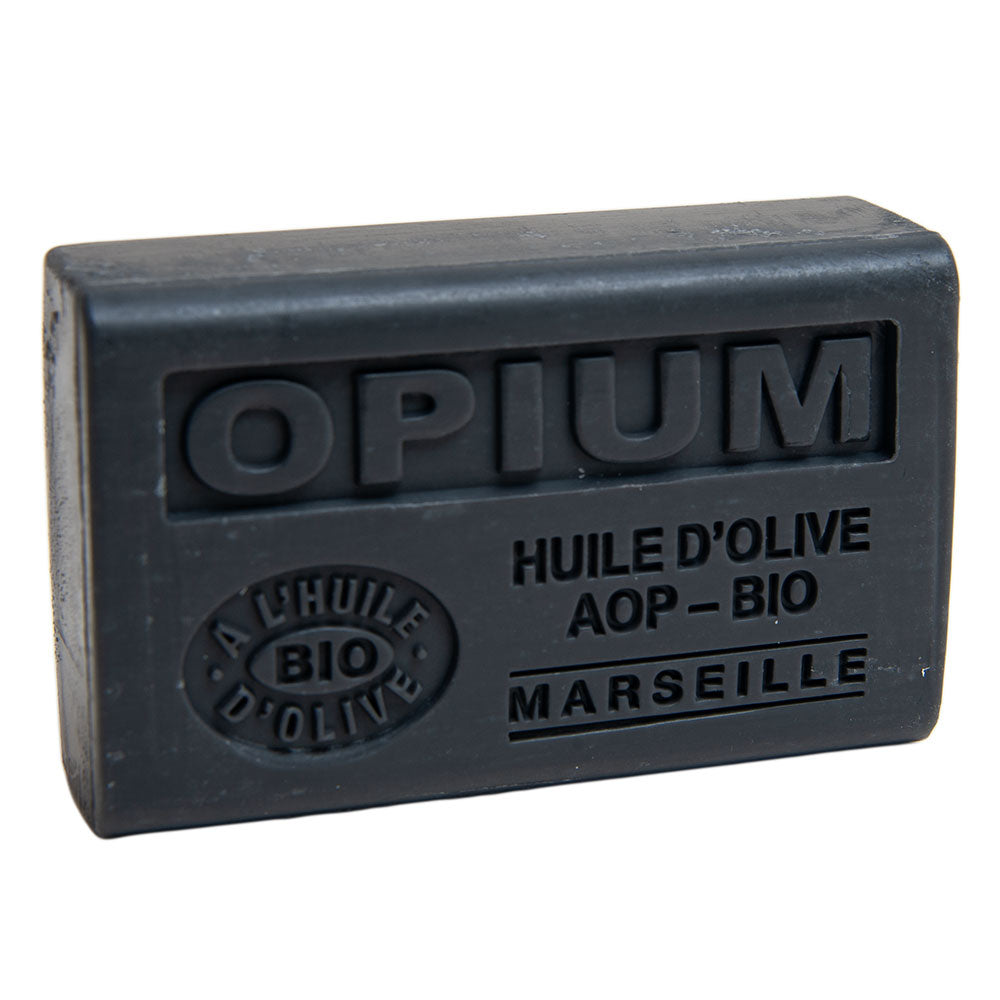 French Olive Oil Soap with Shea Butter, Opium Fragrance, 125g