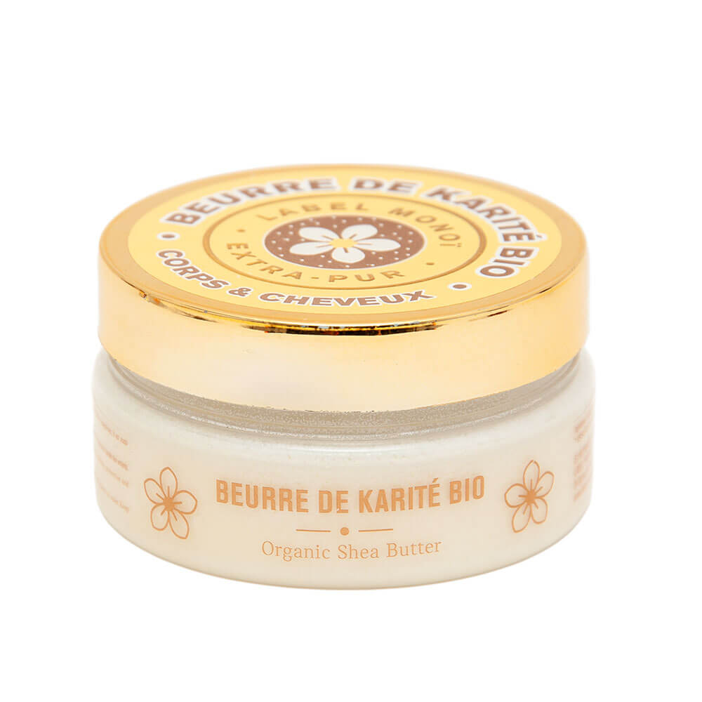 Organic French Shea Butter , Monoi Fragrance , 100ml