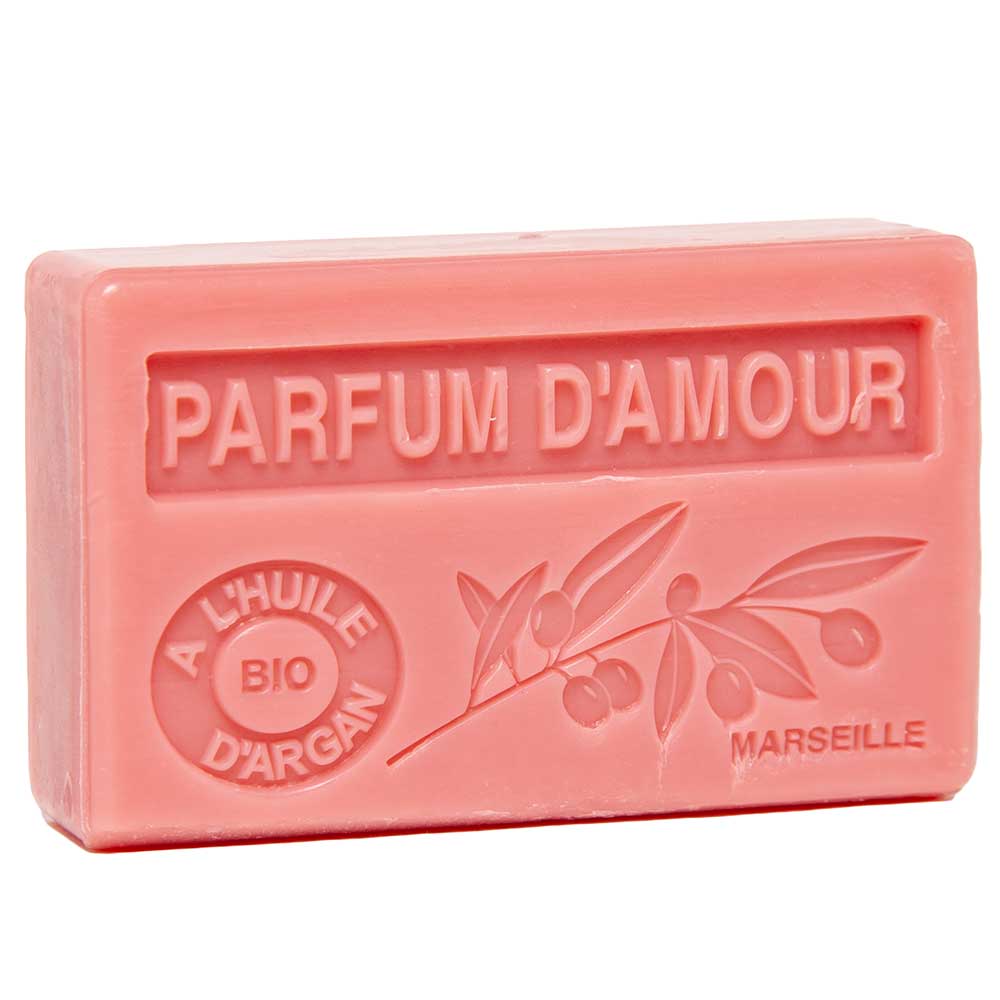 French Soap with Argan Oil, Perfume of Love Fragrance, 100g