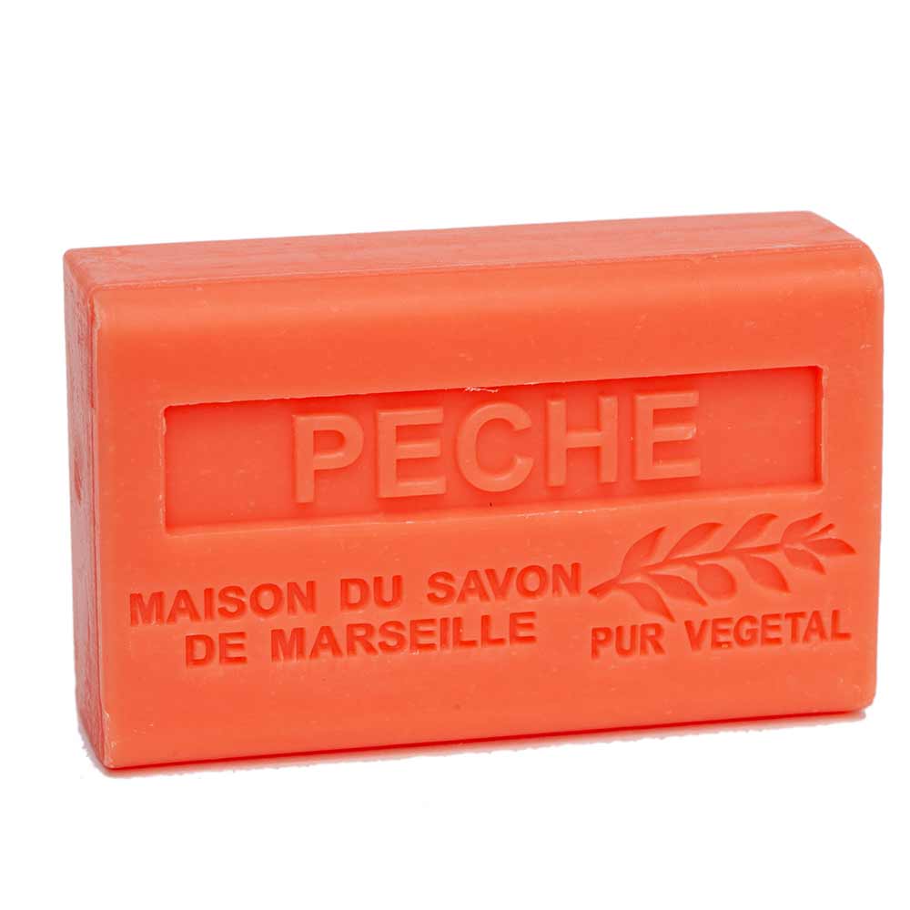 French Soap with Shea Butter, Peach Fragrance, 125g