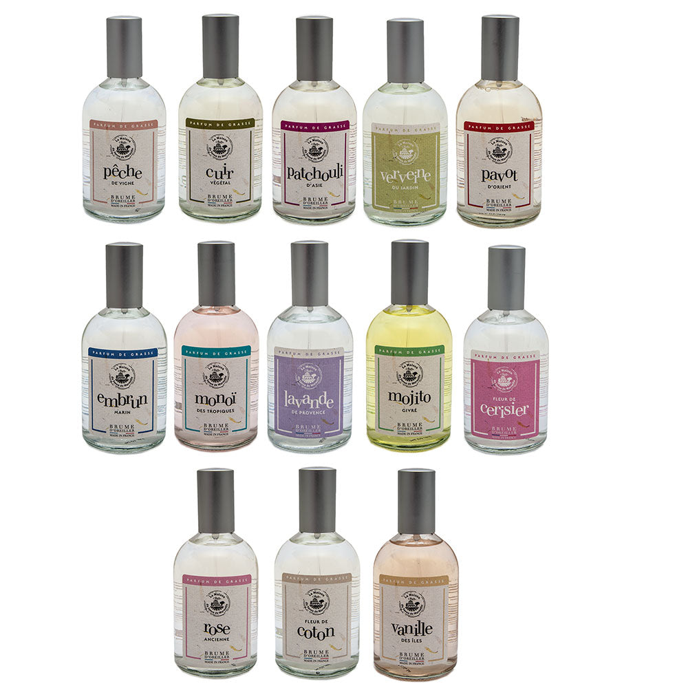 French Pillow Mist, Vanilla Fragrance, 100ml Bottle