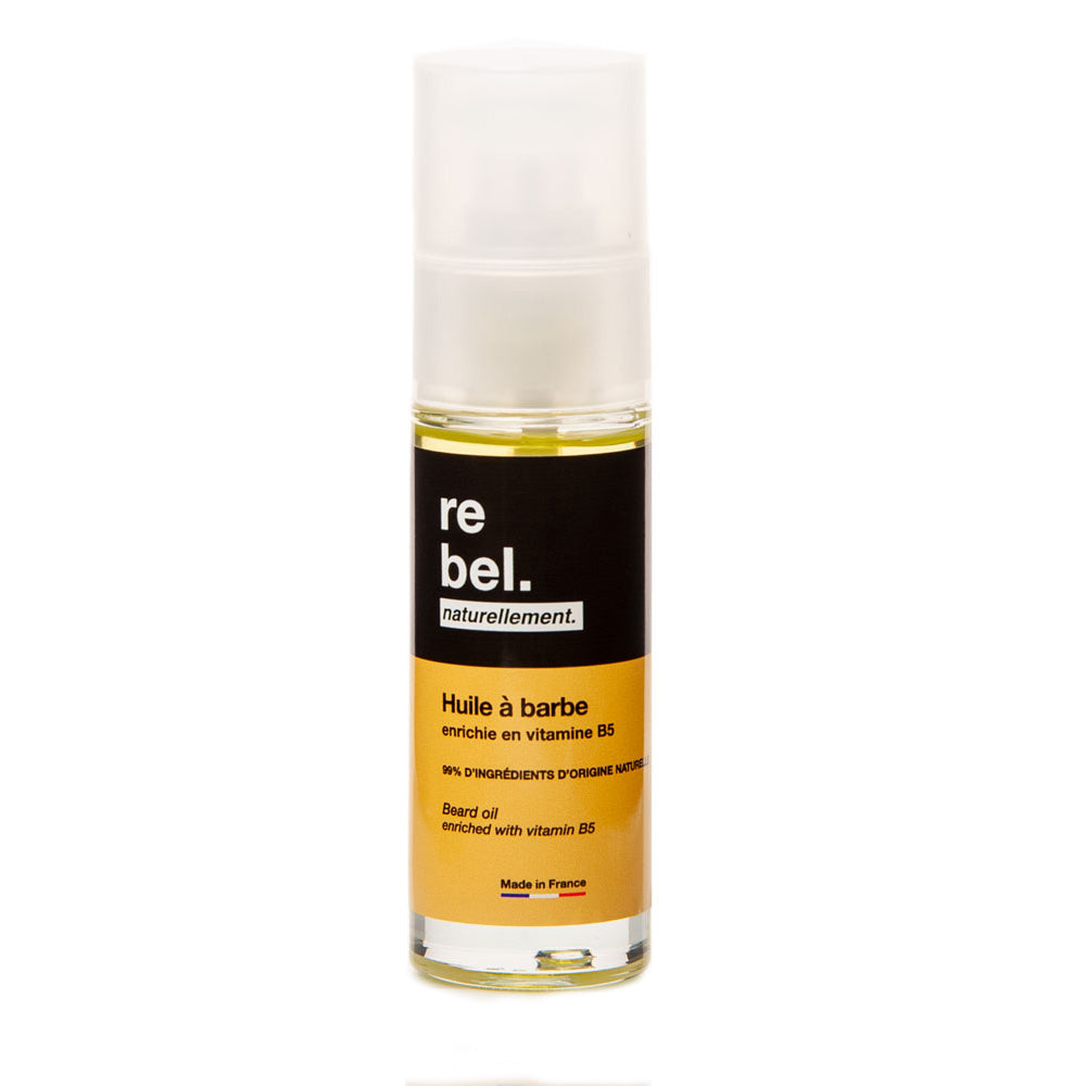 French Rebel Beard Oil, For Men, Shea Butter, 30 ml