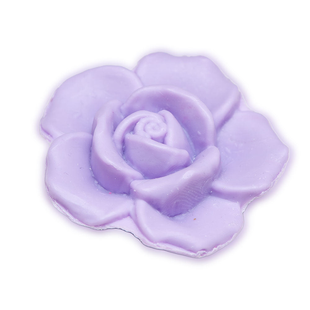 French Rose Shaped Soap, Lavender Fragrance, 20g