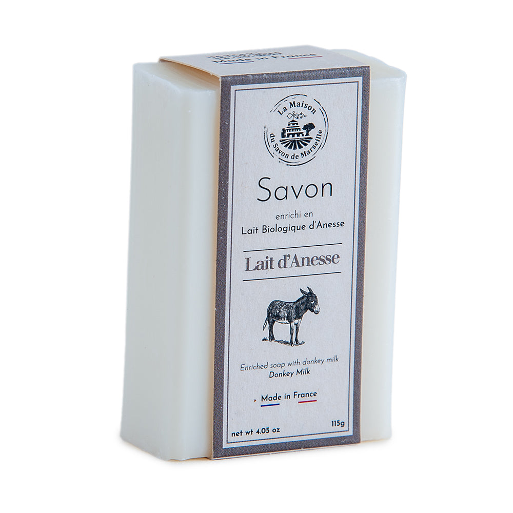 French Soap with Donkey Milk and Shea Butter, Donkey Milk Fragrance, 115g