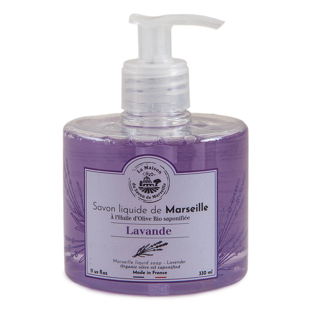 French Liquid Soap, Olive Oil, Lavender Fragrance, 300ml