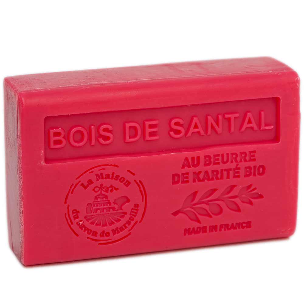 French Soap with Shea Butter, Sandalwood Fragrance, 125g