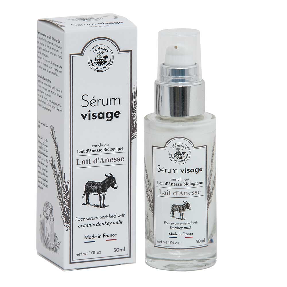 Face Serum with Donkey Milk and Shea Butter, 30ml