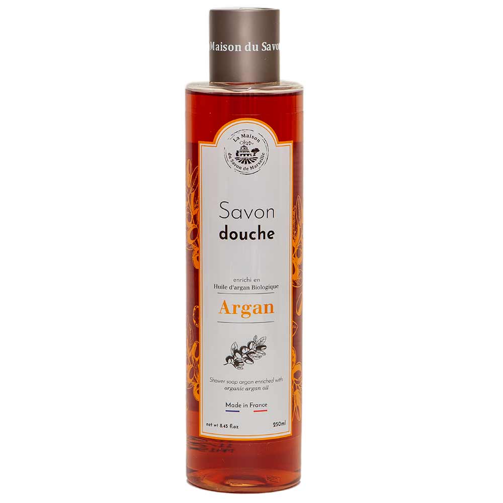 French Shower Gel, Olive Oil, Argan Oil Fragrance, 250ml