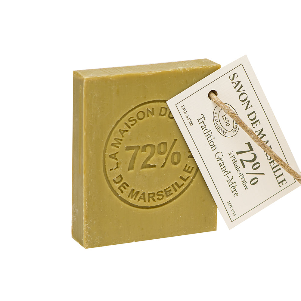 72% French Olive Oil Slice, Soap On a Rope, 150g