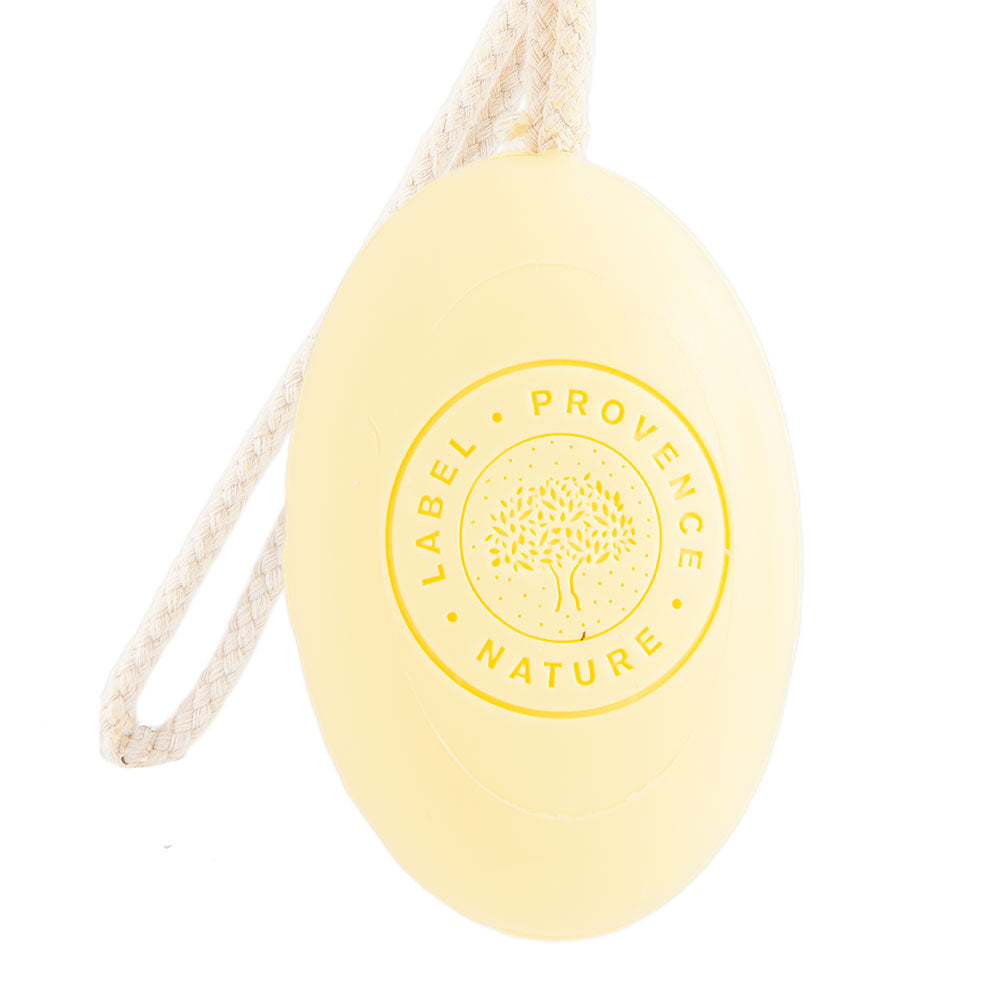 French Soap on a Rope, Donkey Milk, Lemon Fragrance, 175g