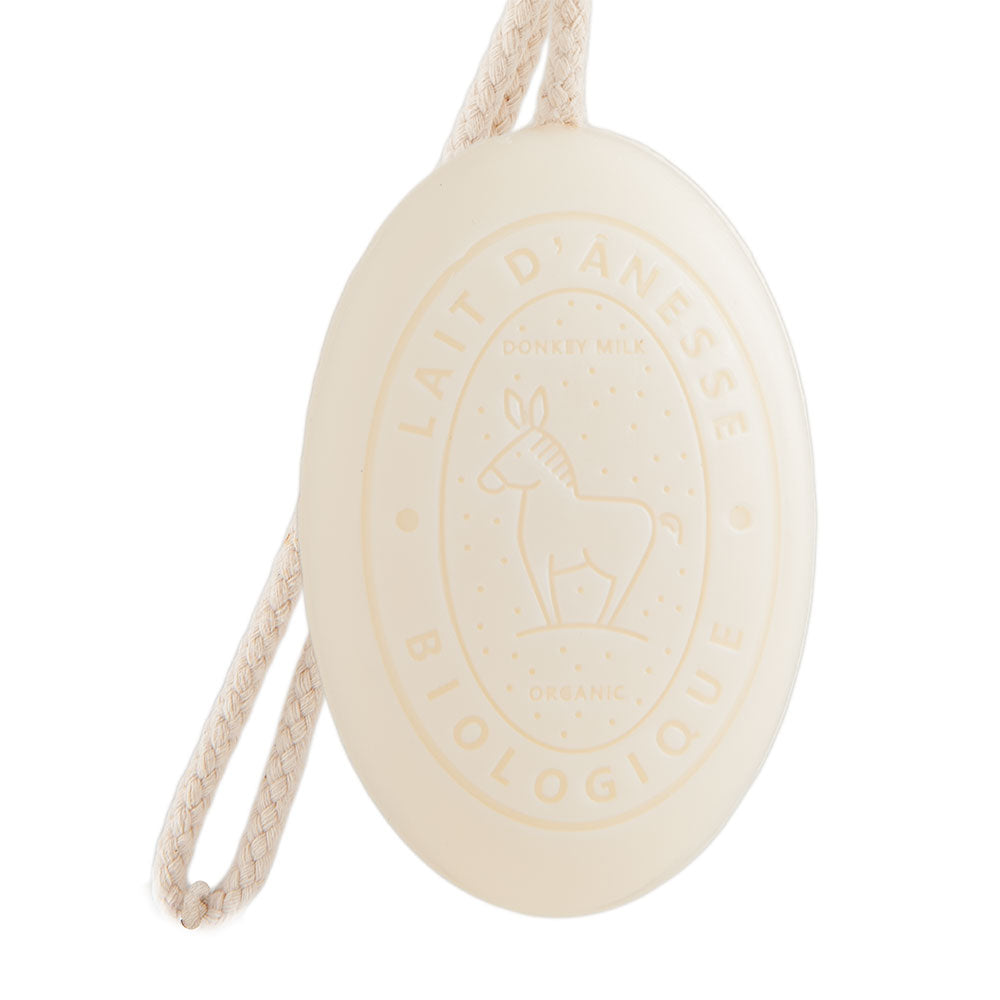 French Soap on a Rope, Donkey Milk, Donkey Milk Fragrance, 175g