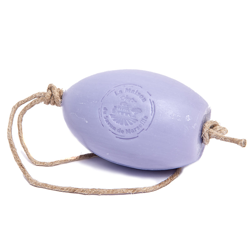 French Soap on a Rope with Argan Oil, Lavender Fragrance, 270g