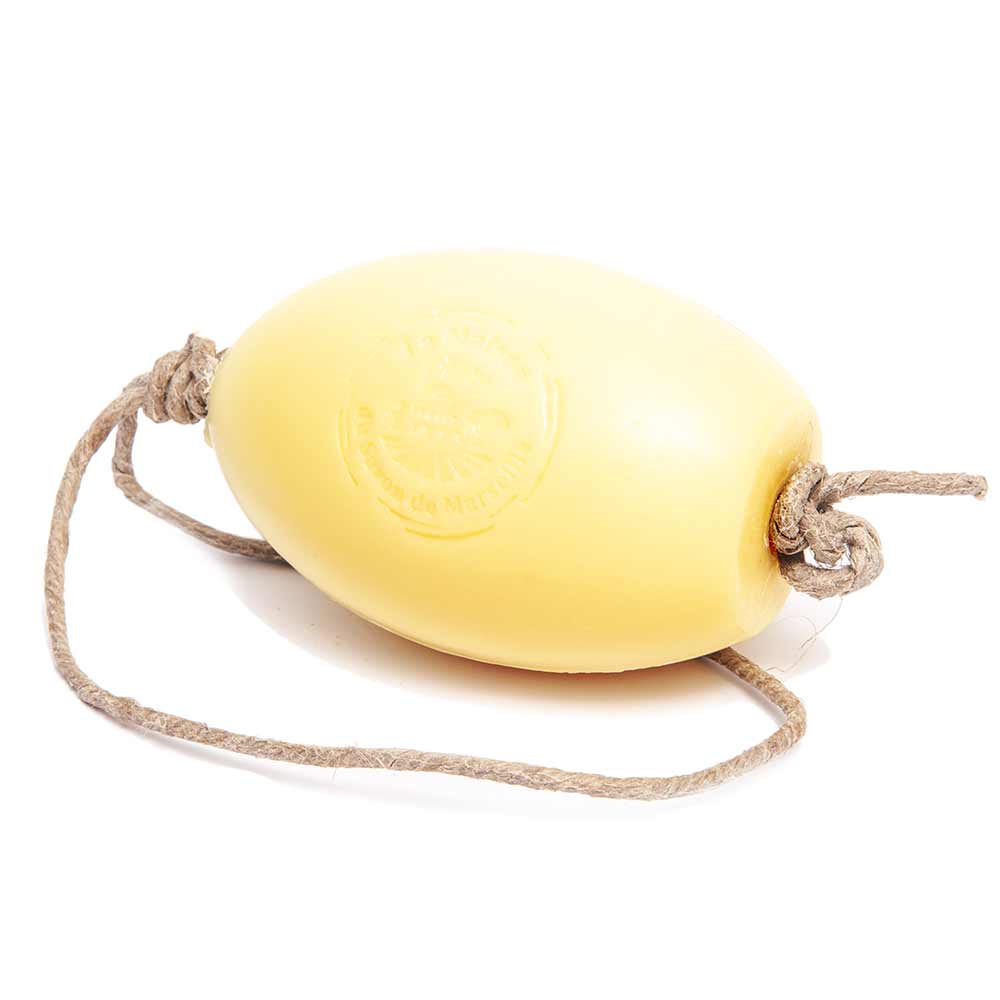 French Soap on a Rope with Argan Oil, Lemon Fragrance, 270g