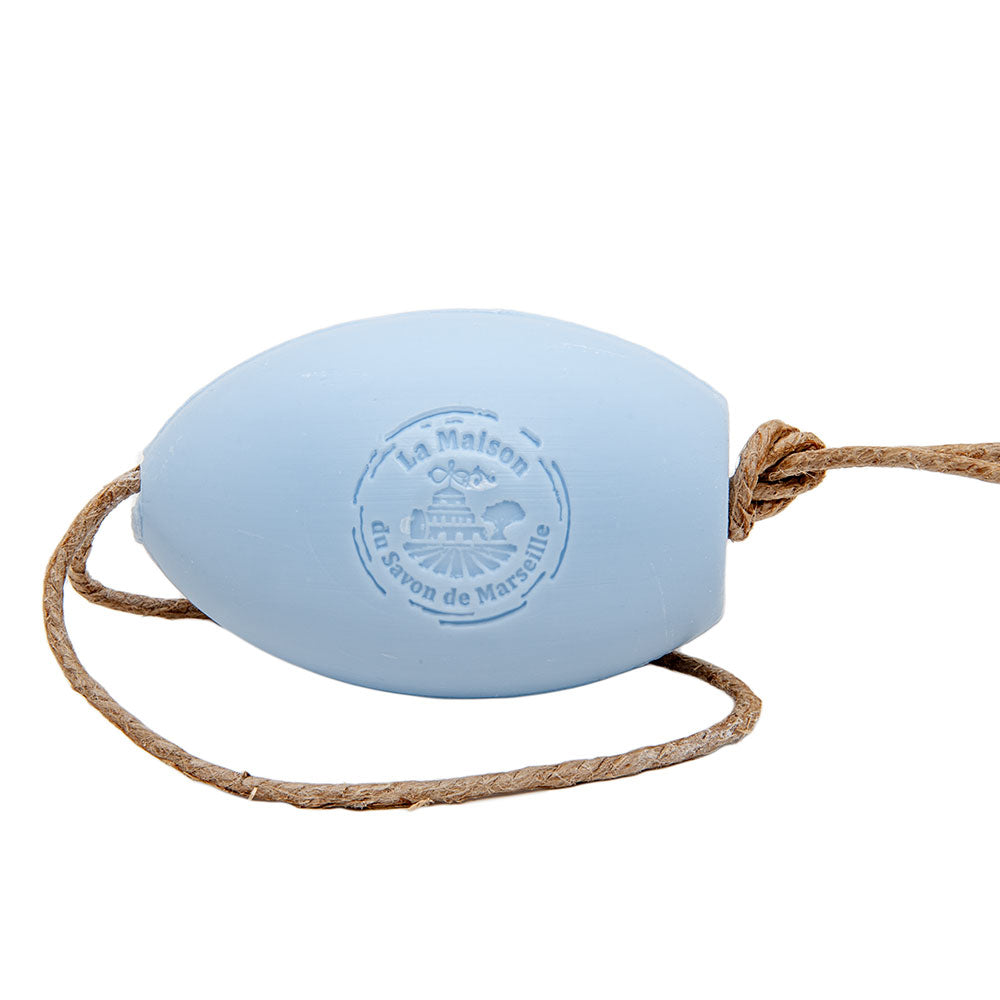 French Soap on a Rope with Argan Oil, Lotus Flower Fragrance, 270g