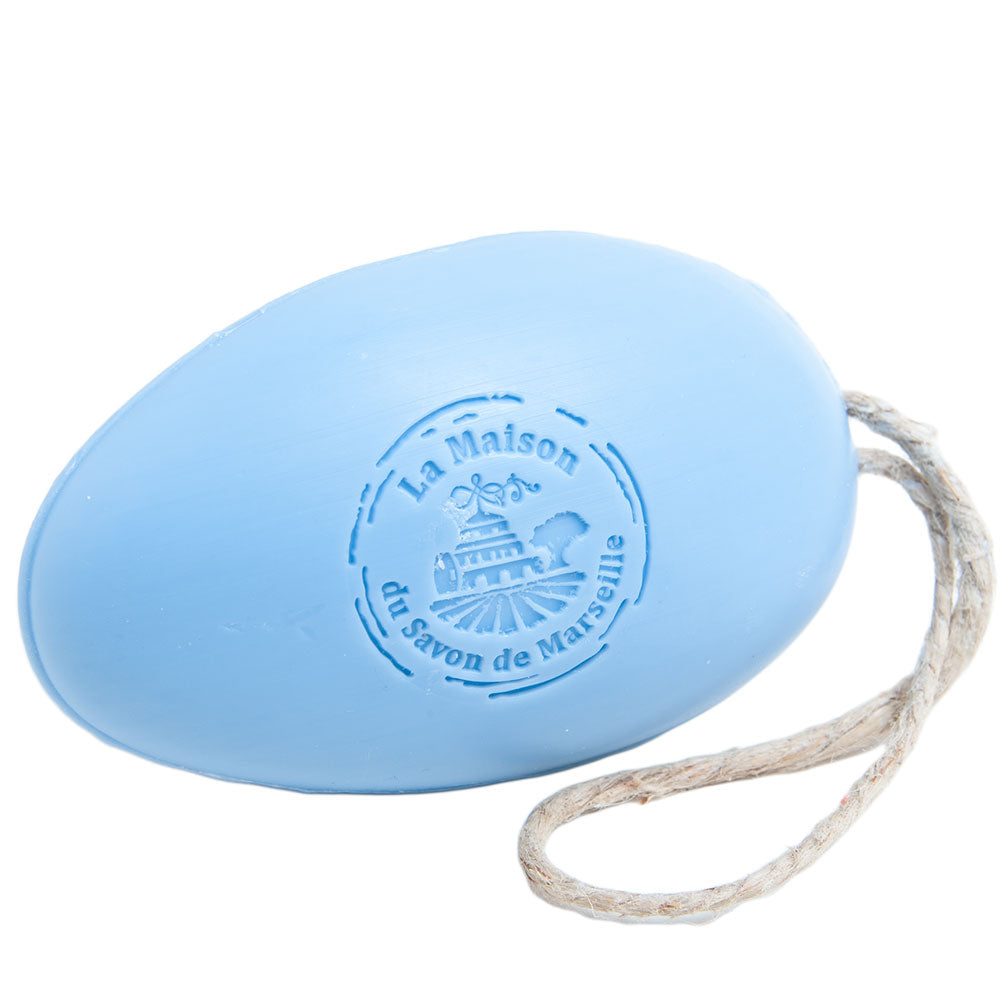 French Soap on a Rope, Donkey Milk and Shea Butter, Lotus Flower Fragrance, 175g