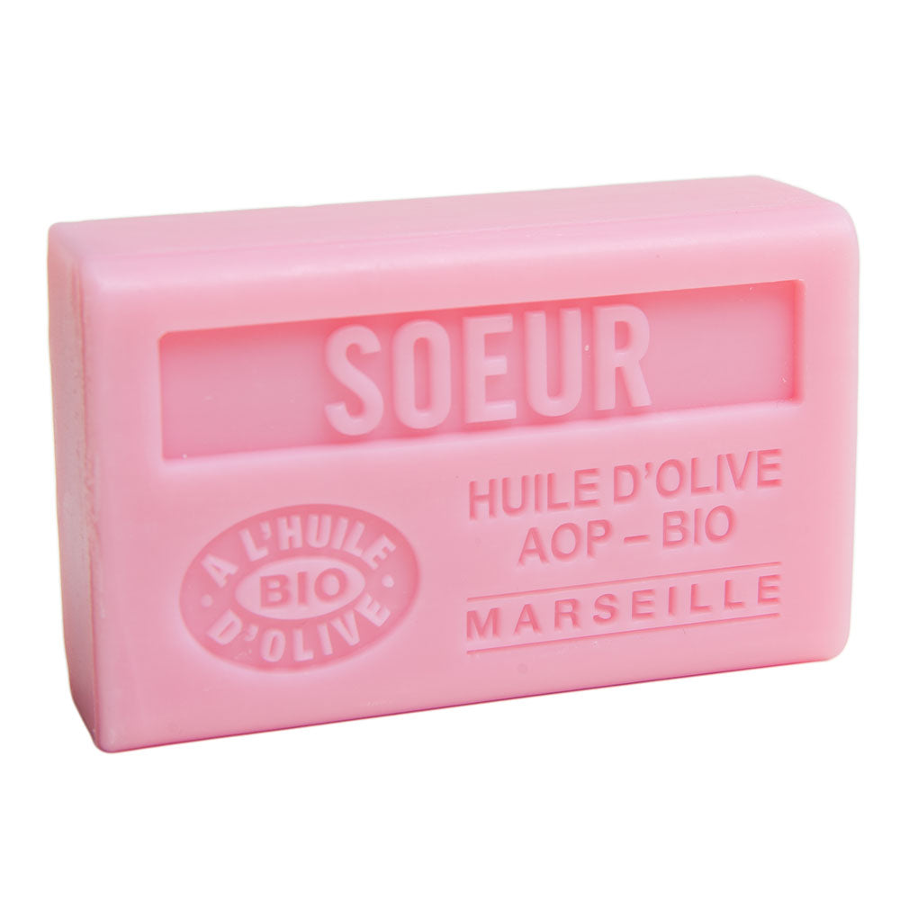 French Olive Oil Soap with Shea Butter, Sister Fragrance, 125g