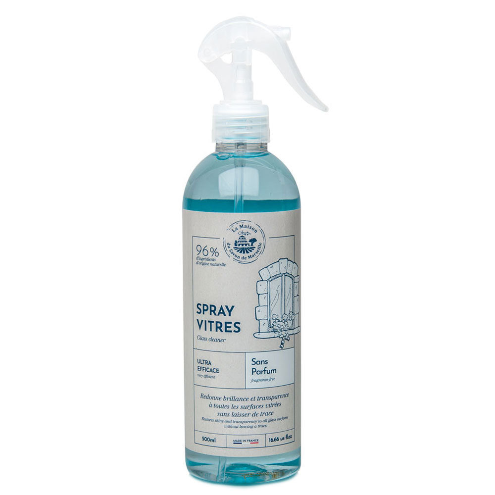 French Glass Cleaner, Fragrance Free, 500 ml
