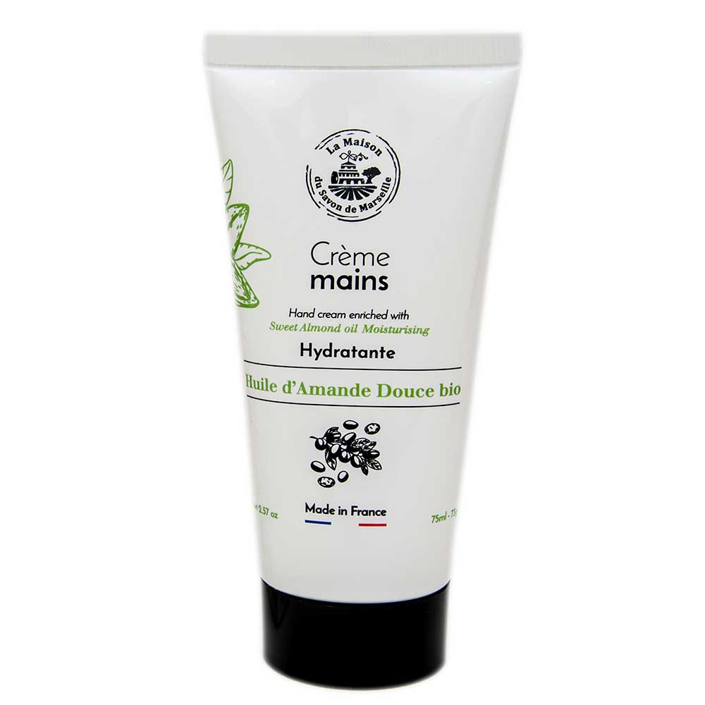 French Hand Cream, Argan Oil, Sweet Almond Fragrance, 75ml