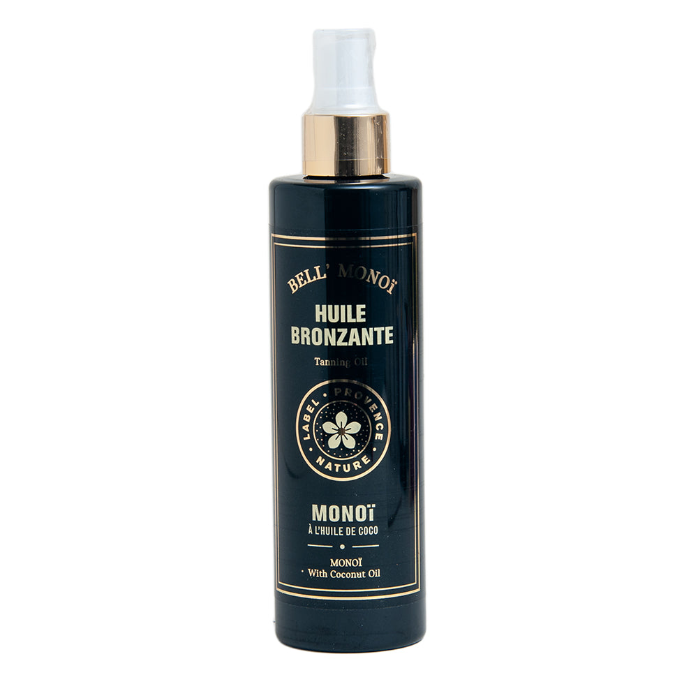 Tanning Oil Spray, with Coconut Oil and Vitamin E, Monoi Fragrance, 250ml