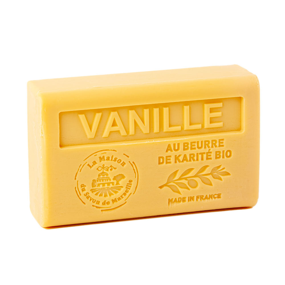French Soap with Shea Butter, Vanilla Fragrance, 125g