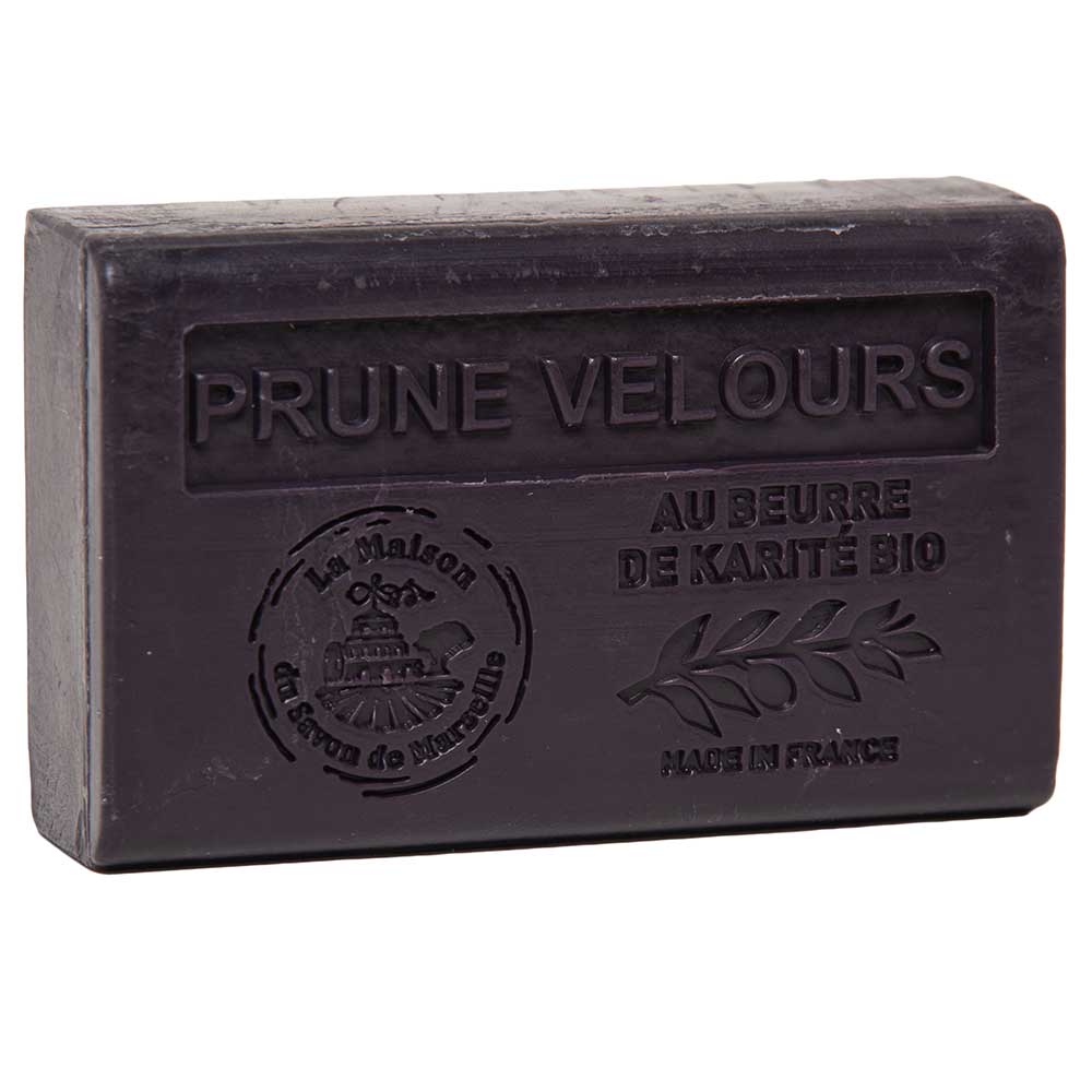 French Soap with Shea Butter, Velvet Plum Fragrance, 125g