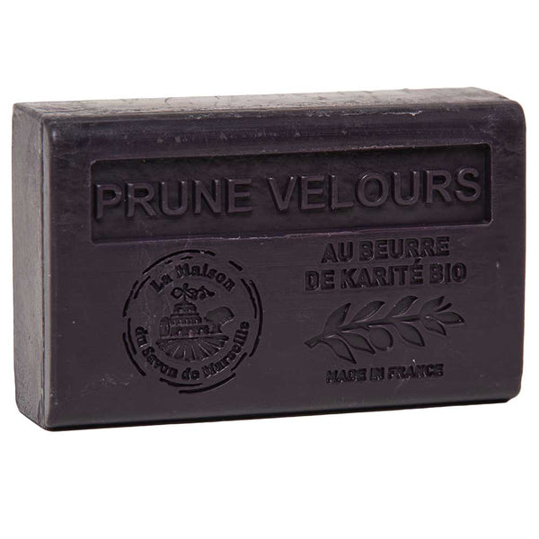 French Soap with Shea Butter, Velvet Plum Fragrance, 125g