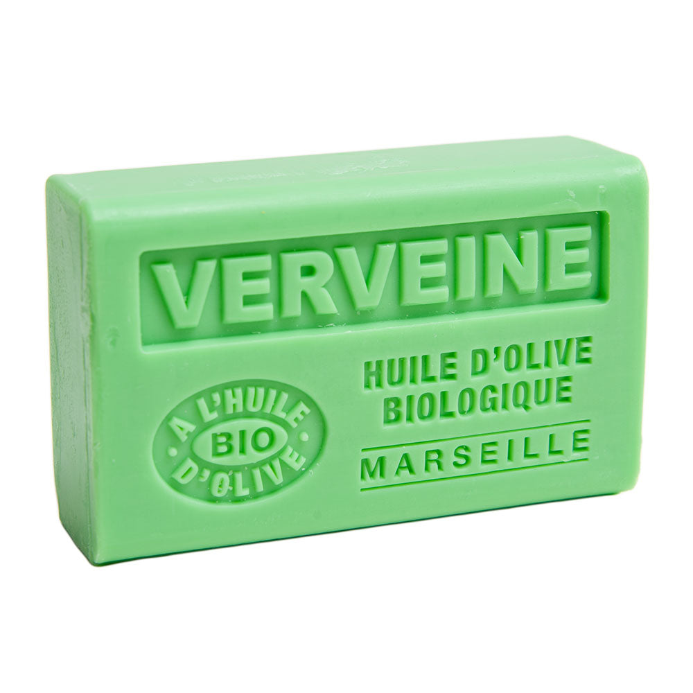 French Olive Oil Soap with Shea Butter, Verbena Fragrance, 125g