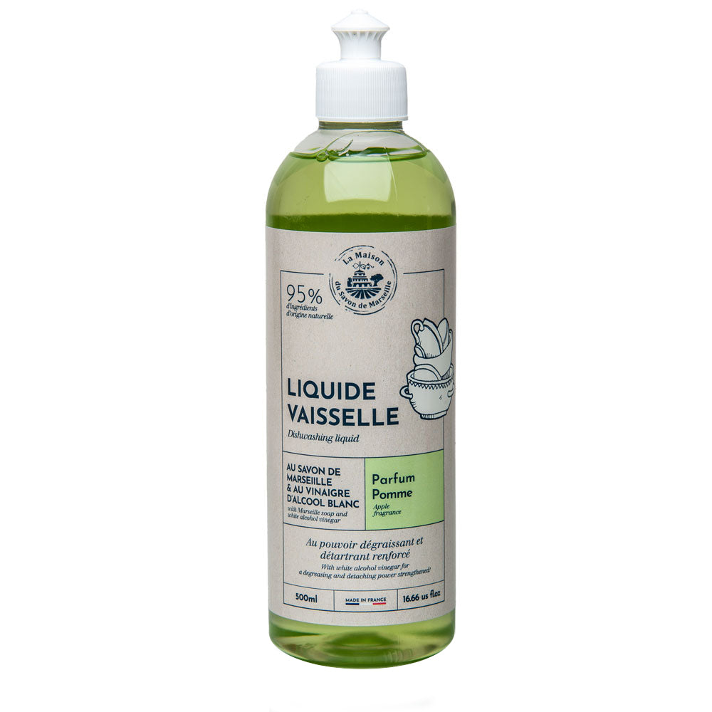 French Dishwashing Liquid, Apple Fragrance, 500ml