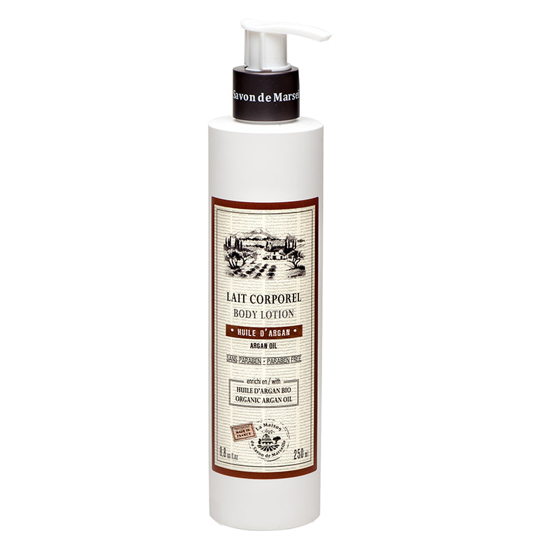 French Body Lotion, Argan Oil and Coconut Oil, Argan Oil Fragrance, 250ml