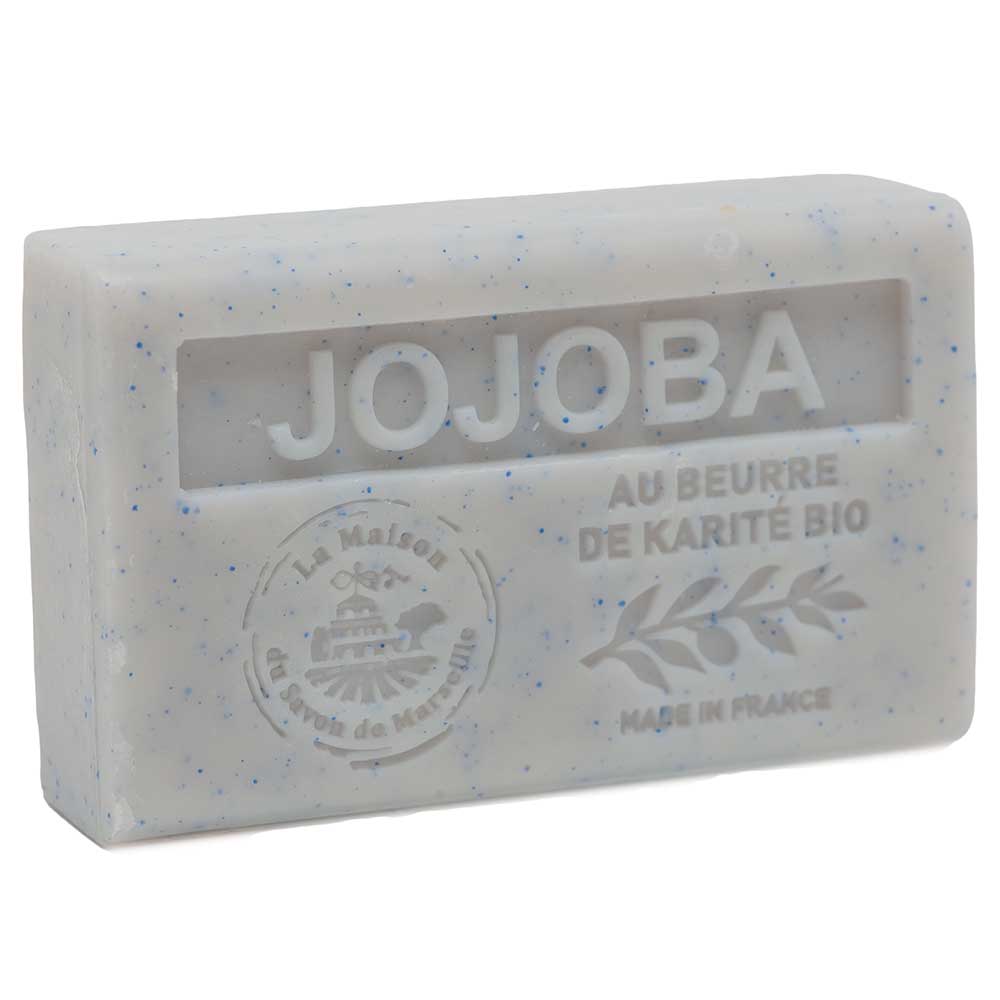 French Exfoliating Soap with Shea Butter, Jojoba Fragrance, 125g