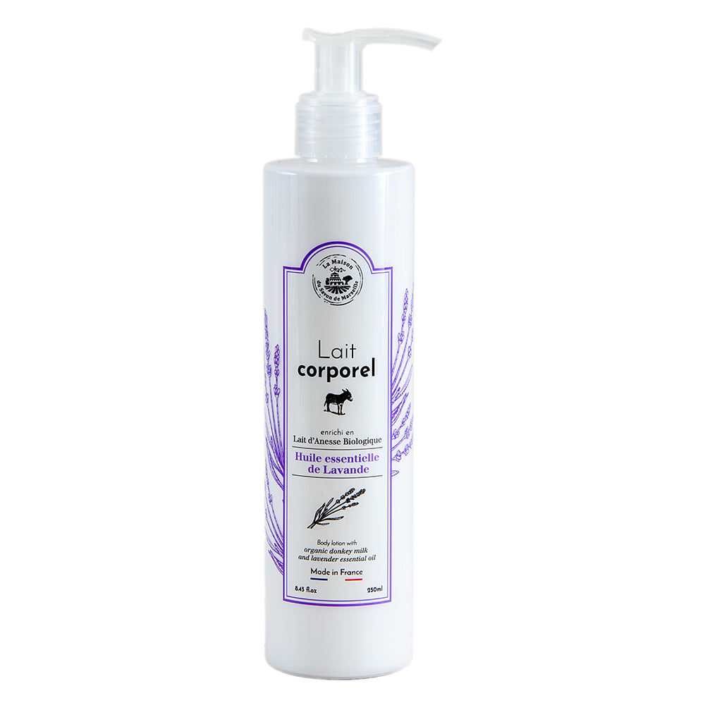 French Body Lotion, Argan Oil and Donkey Milk, Lavender Fragrance, 250ml