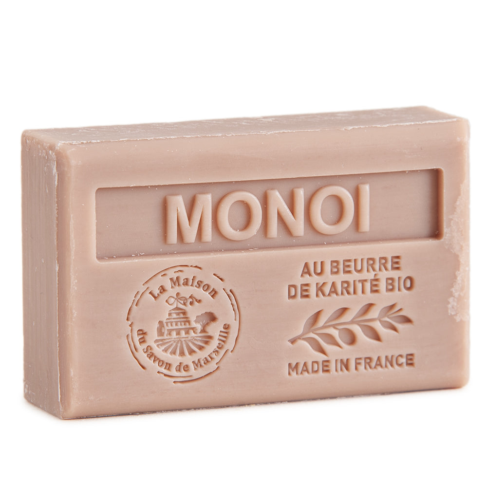 French Soap with Shea Butter, Monoi Fragrance, 125g